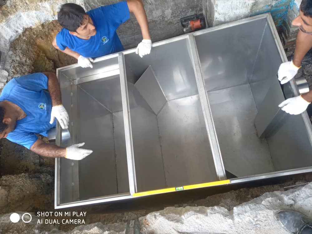 Centralized Grease Trap GTA3400 (400 GPM | 3466 Liter)