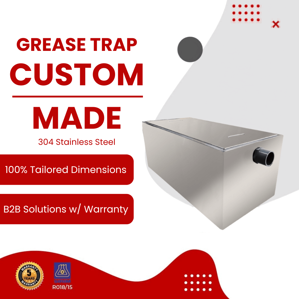 Custom-Made Undersink Grease Trap