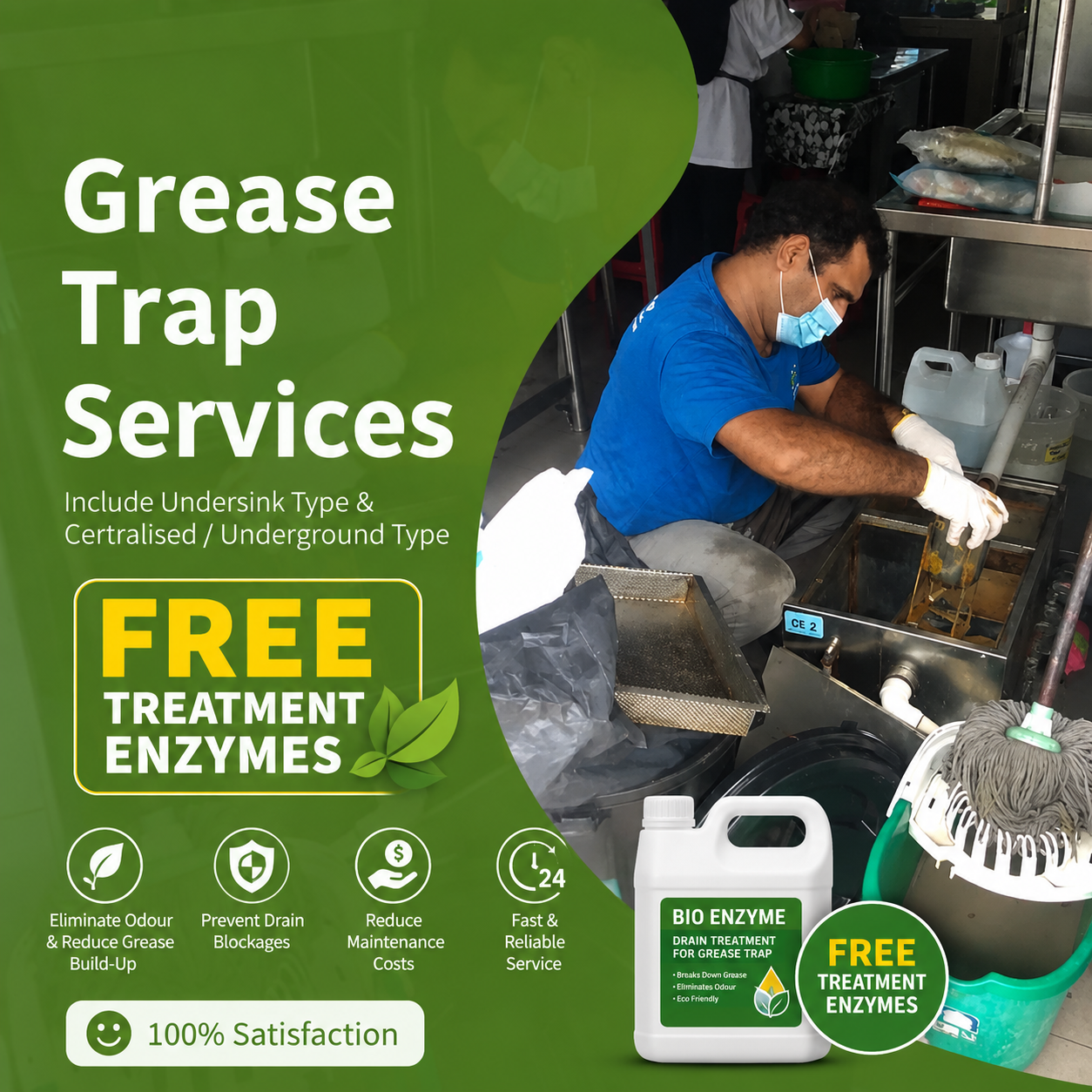 Grease Trap Cleaning Service Malaysia