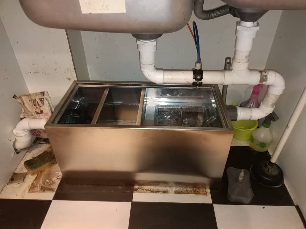Undersink Grease Trap GTA01 (15 GPM | 57 Liter)