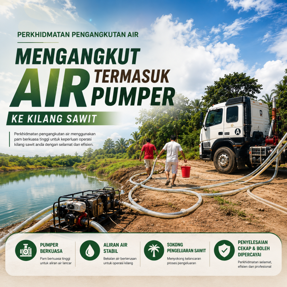 Water Supply and Pumping Services to Palm Oil Mills