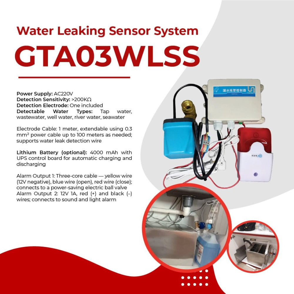 Water Leaking Sensor System @ GTA03WLSS